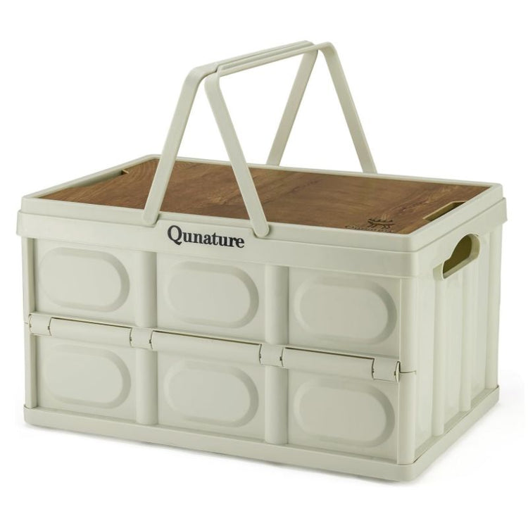 A white storage box