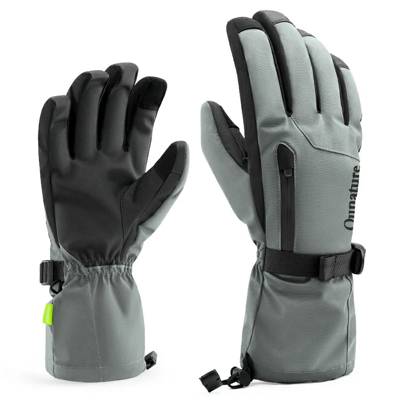 Qunature Ski Gloves | Multi-Fabric, Touchscreen, Warmth Lock