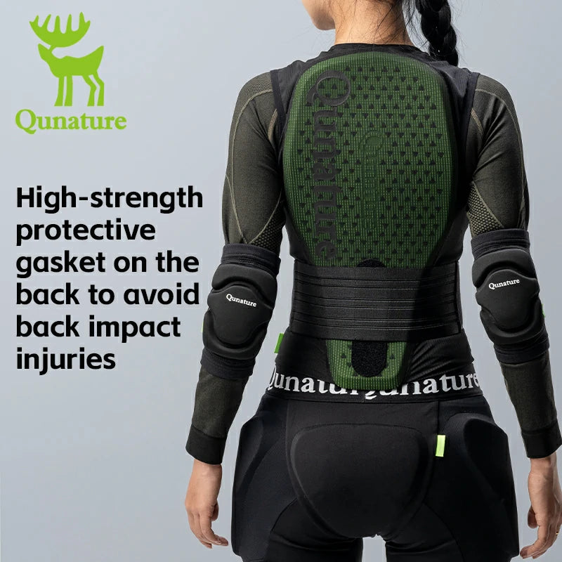 Qunature Ski Back Vest | EU Certified Protection | Breathable Comfort