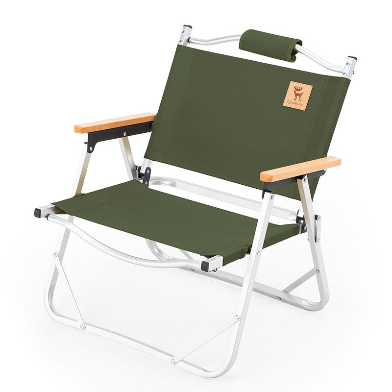 Qunature Aluminum Alloy Chair Lightweight Durable for Outdoor Camping