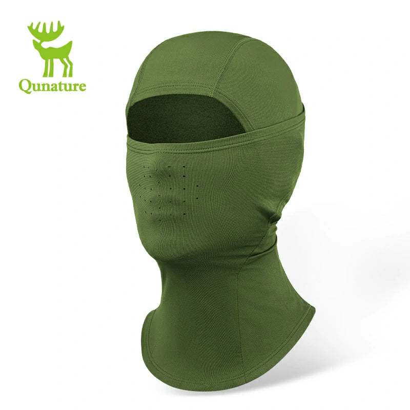 Qunature Lycra Ski Headgear | Thermal Mask for Cold-Weather Sports