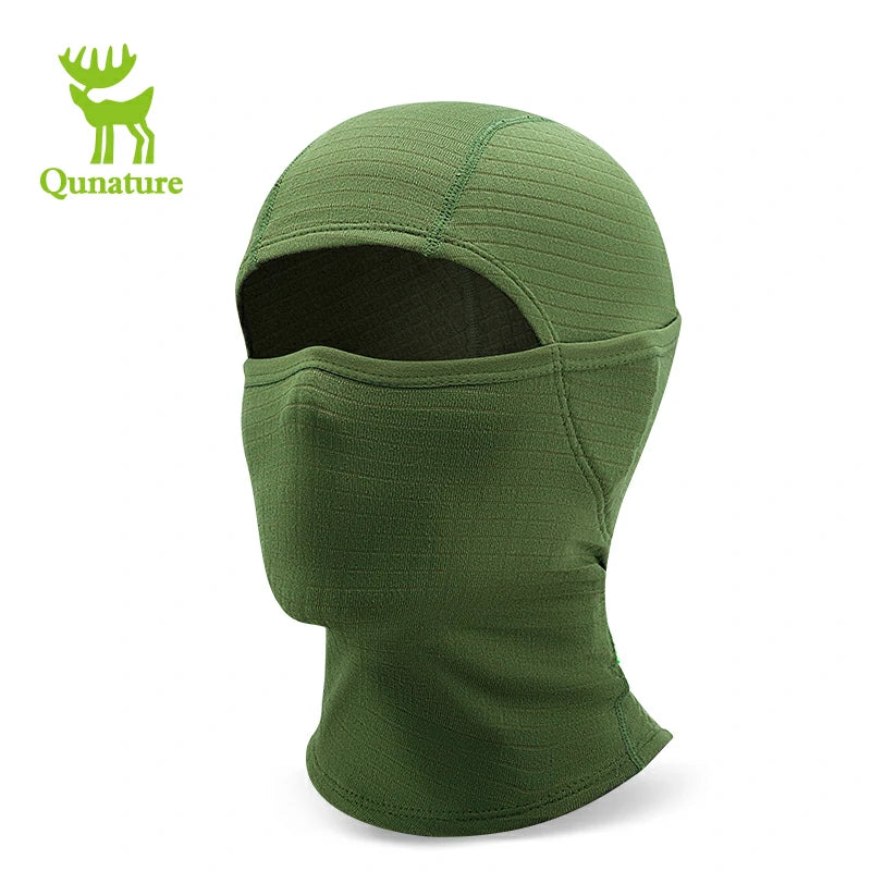 Qunature Waffle Grid Hooded Mask | Full Cold Protection & Comfort Fit