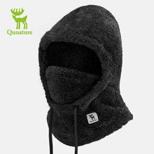 Qunature Ski Head Cover with Adjustable Ventilation and Detachable Liner for Winter Sports