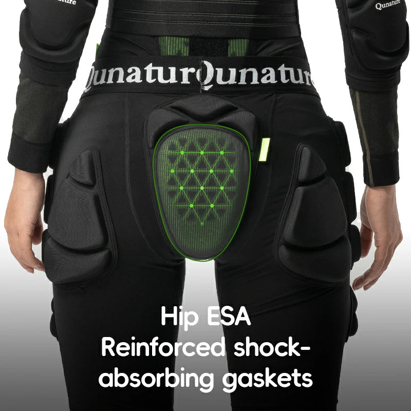 Qunature Ski Hip Protector | Enhanced Safety with EVA Padding