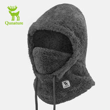 Qunature Ski Head Cover with Adjustable Ventilation and Detachable Liner for Winter Sports
