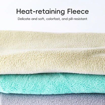 Qunature Double Fleece Warmth Face Neck Integrated Ultra-Comfort
