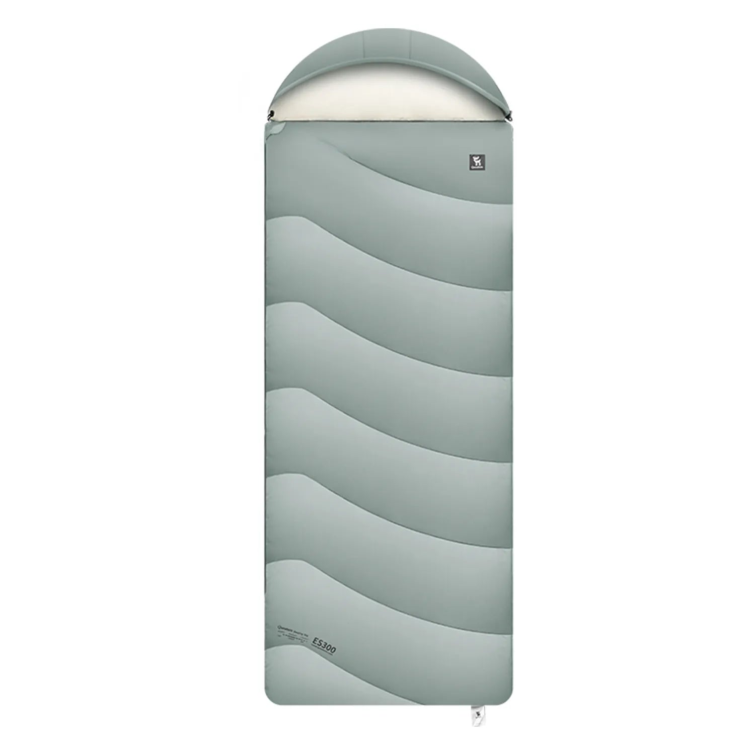 a rock gray cotton envelope portable sleeping bag