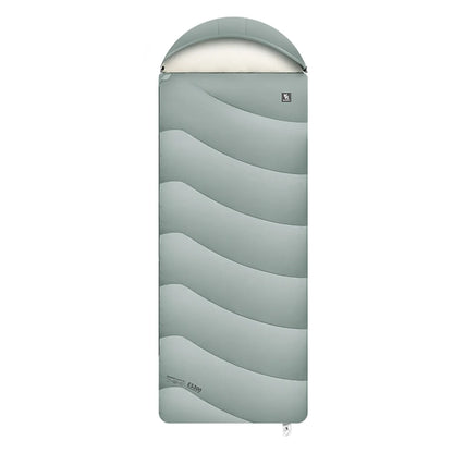 a rock gray cotton envelope portable sleeping bag