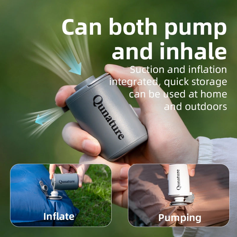 best mini air pump backpacking 4KPa Mini Electric Rechargeable Air Pump for Inflatables