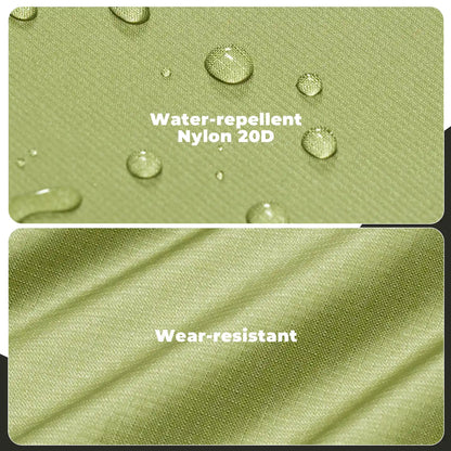 Soft, comfortable and waterproof sleeping bag made of nylon