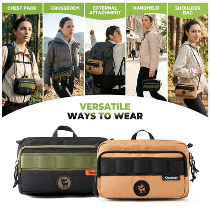 Outdoor Crossbody Sling Bag for Hiking & Cycling 2.5L