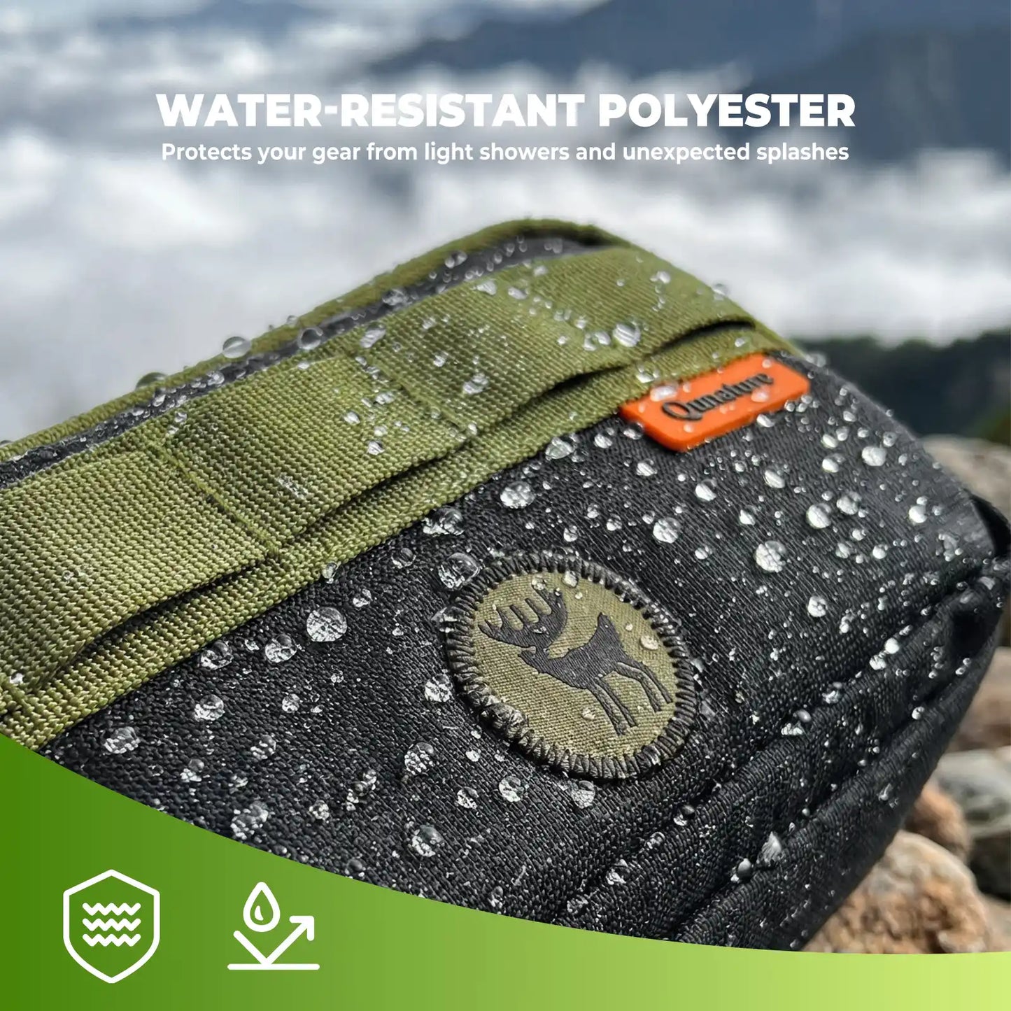 Outdoor Crossbody Sling Bag for Hiking & Cycling 2.5L