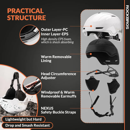 Helmet with features highlighted on a dark background