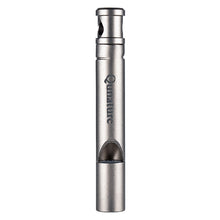 Silver vape pen with 'Qunature' branding on a white background