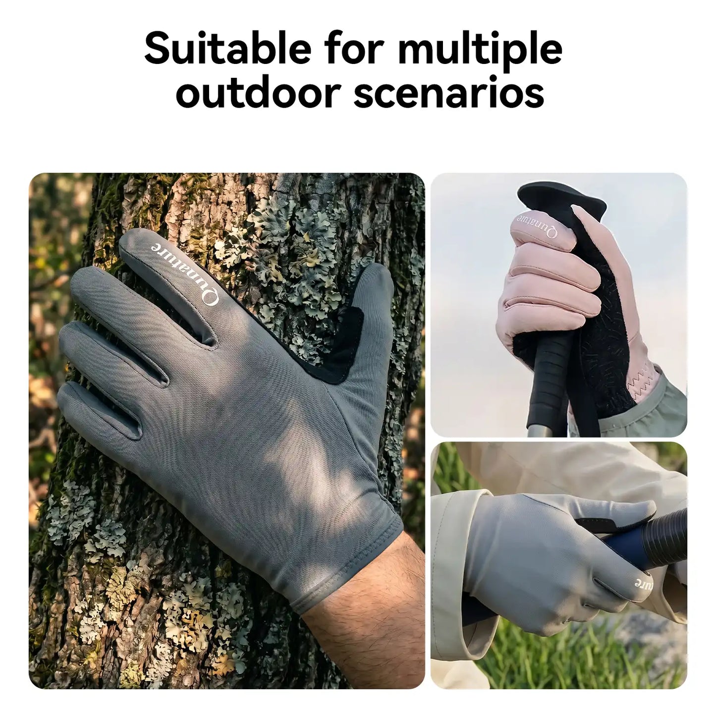 UPF 50+ Sun Protection Gloves
