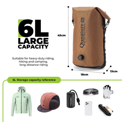 Waterproof Bikepacking Compression Bag – Durable Dry Pack for Adventure Cycling & Touring