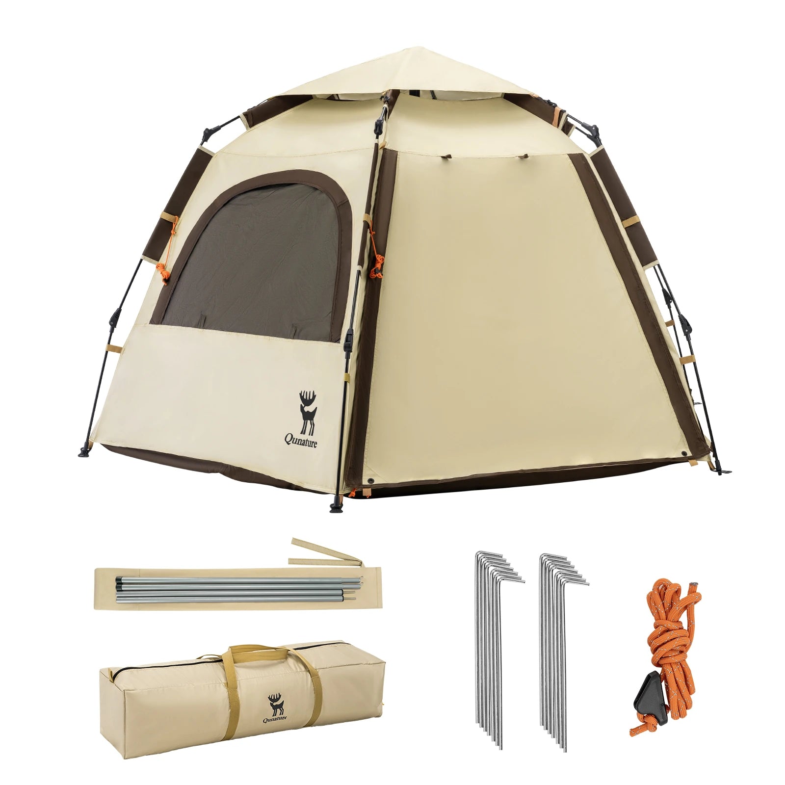 tent national geographic Quick Setup Hexagonal Tent UPF50+ Waterproof Lightweight